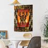 African Style Wall Decor Tapestry Art For Pet Memorial Birthdaywedding Party Backdrop Family Gift