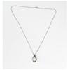 Used Unused grade TASAKI Tasaki Koya pearl necklace SILVER drop drop silver pearl pendant Tasaki pearl accessories