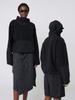 Au42Hl01 Fleece Tech Anorak_Black