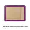 Coffee Silicone Baking Mat: 0.7mm Thick, Heat-Resistant, Platinum Silicone for Baking and Kneading