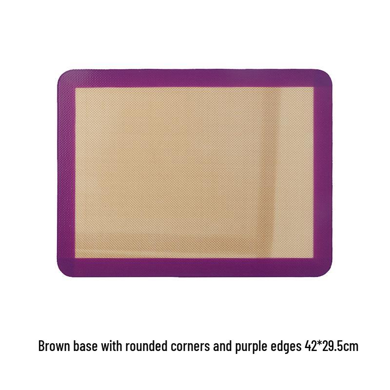 Coffee Silicone Baking Mat: 0.7mm Thick, Heat-Resistant, Platinum Silicone for Baking and Kneading