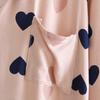 Women's Summer Modal Nightdress: Long Skirt with Short Sleeve Cardigan
