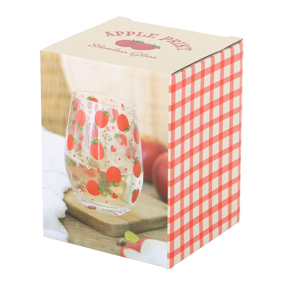 Something Different Apple Stemless Glass