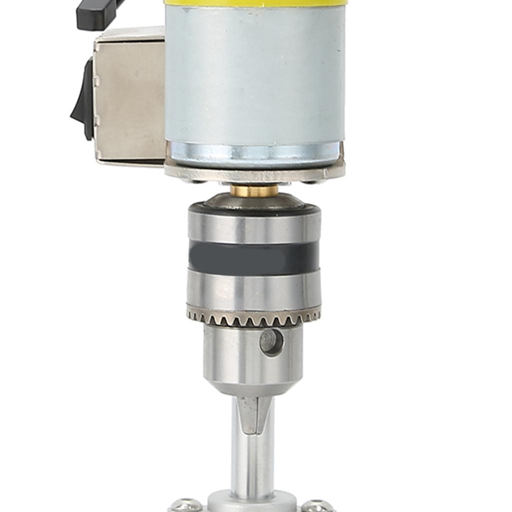 Benchtop Drill Press Mini Small Bench Drilling Machine Household DIY 1.5x10mm Chuck AC 110‑240VUS Plug