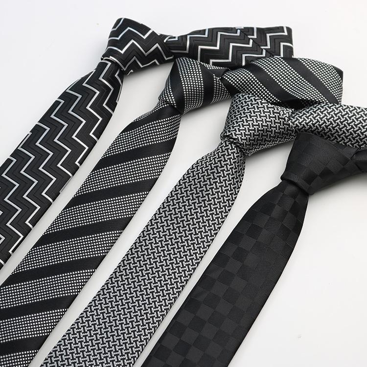 Tie Men'S Direct Sales, Pattern Business Casual Retro Dress Uniform Dress 6Cm Narrow Edition