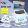 Banli Adjustable Rotating Aluminum Laptop & Tablet Stand