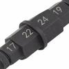 6 in 1 Motorcycle Hex Allen Axle Spindle Socket Adapter Tool Tire Removal Tool Carbon Steel Construction Simple Operate