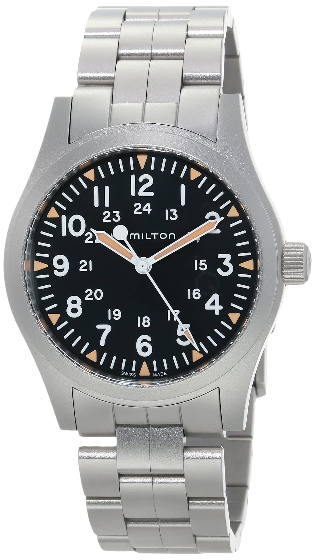 

HAMILTON Watch Genuine Warranty Khaki Field Mechanical Manual Winding H69529133 Imported [Hamilton] Men s [Regular Product]
