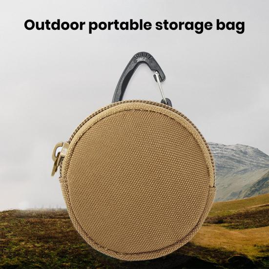 Organizér na mince Vodotěsná Oxford látka Peněženka na mince Klíčenka Venkovní pouzdro na nářadí Peněženka na bezdrátová sluchátka Klíče Turistické úložné pouzdro
