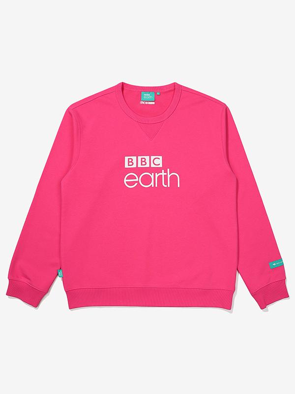 Толстовка BBC Earth Essentials с большим логотипом_Розовый Pink/090