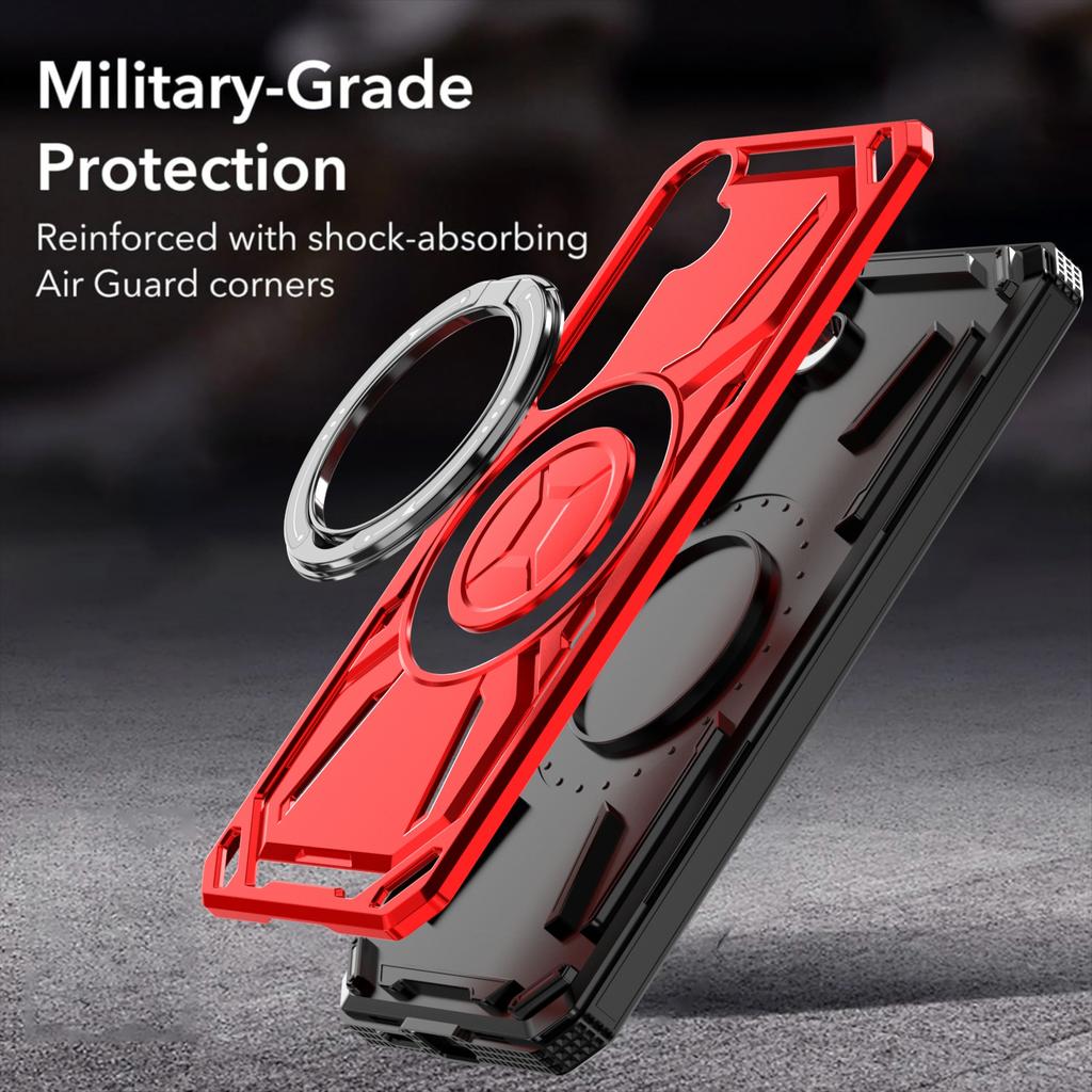 For Samsung Galaxy S24+ Case Kickstand Hybrid Magnetic Phone Cover
