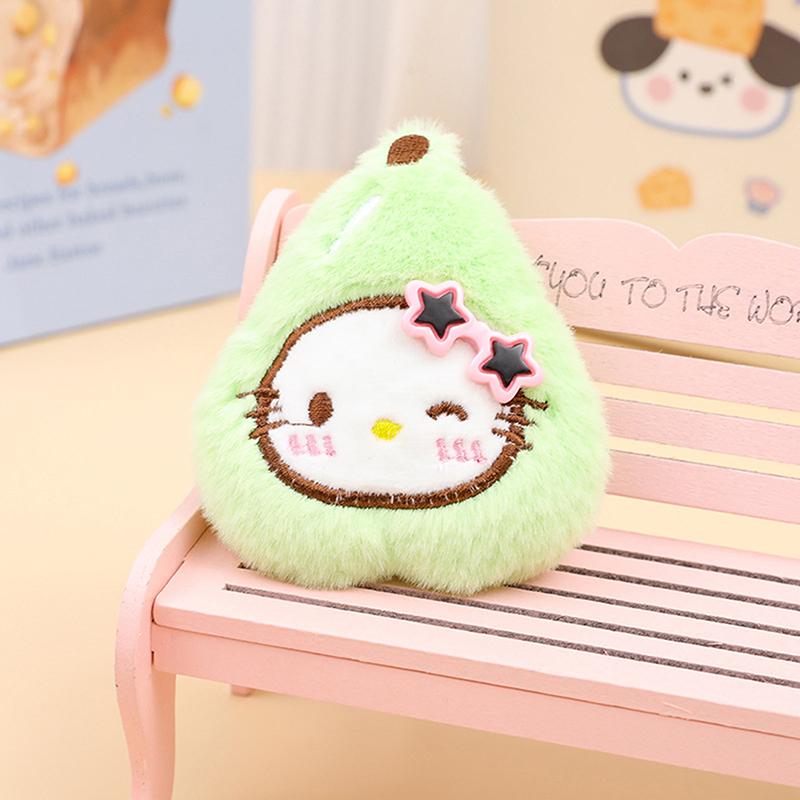 

Креативный плюшевый брелок Kawaii Sanrio Hello Kitty Capybara, рюкзак, подвеска, украшения, аксессуары, мягкая игрушка-кукла, подарки