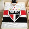 Sao Paulo FC3 Flannel Blanket, High Quality Comfortable for All Seasons, Home Decor, Warmth and Comfort