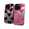 Heart-shaped IPhone 17 Pro Phone Case, 16E/15/14/13 Laser-cut, Apple 11Xs Max/plus