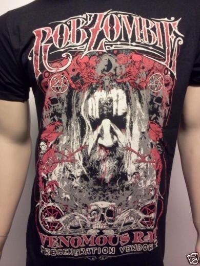 

ROB ZOMBIE MENS BAND T-SHIRT NEW TEE FREE SHIPING SIZE SM MED LG XL 2X Unisex T-Shirt M