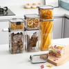 Airtight Food Storage Containers Plastic Kitchen Organizer Food Pantry Organization and Storage - Cereal Boxes Rice Bin