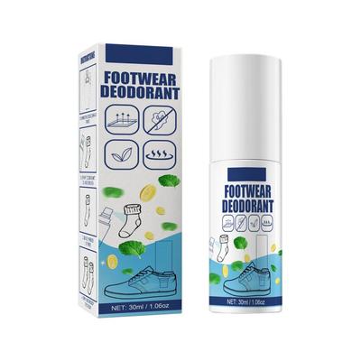 Spray deodorante per scarpe e piedi, agente distruttore di odori per piedi, spray deodorante per scarpe