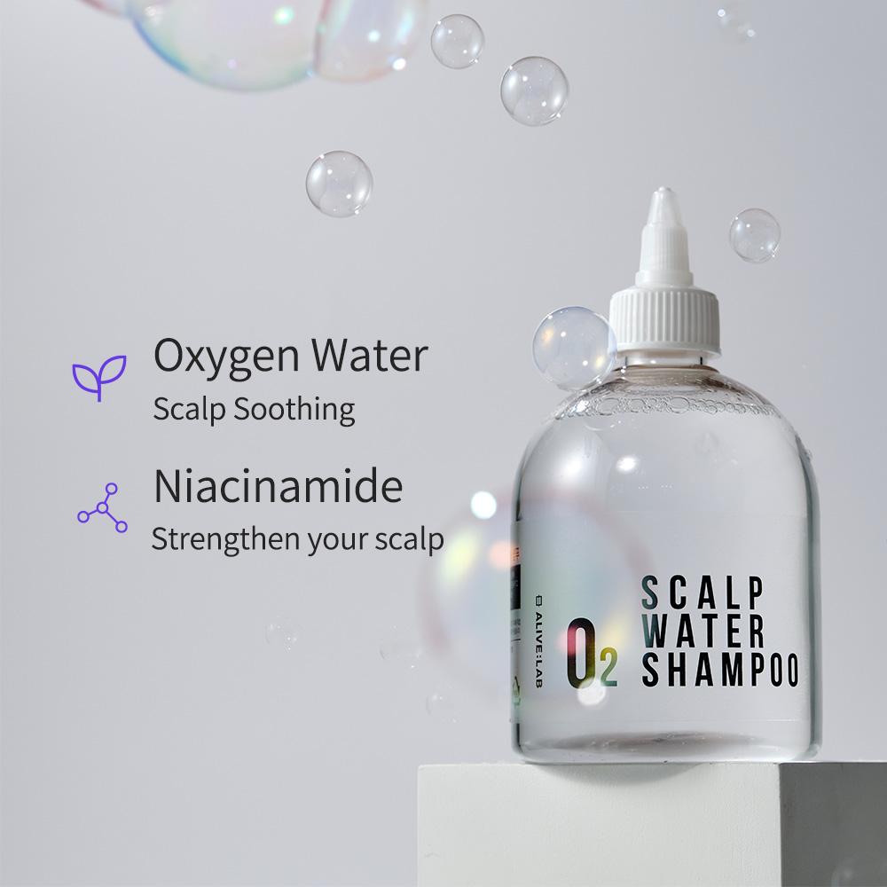 ALIVELAB O2 Scalp Water Shampoo 350ml