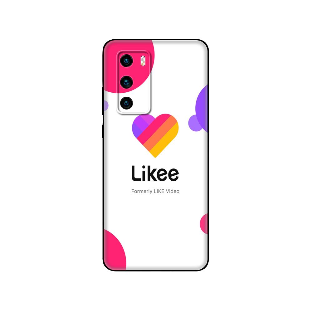Black tpu Case For Huawei P30 Lite P30 Pro P40 Case For Huawei P40 LITE E P Smart Case Cover fashion Likee cat bear love heart