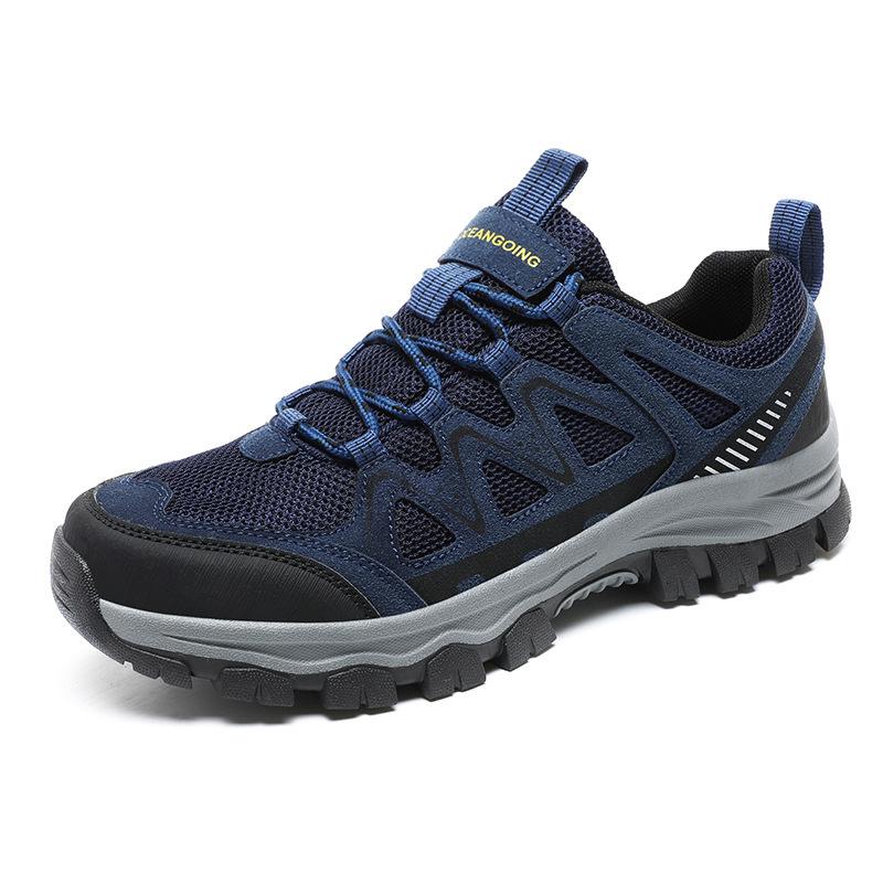 New Men's Hiking Shoes Outdoor Non-slip Hiking Men's Shoes Wear-resistant Large Size Camping Sports Running Travel Shoes