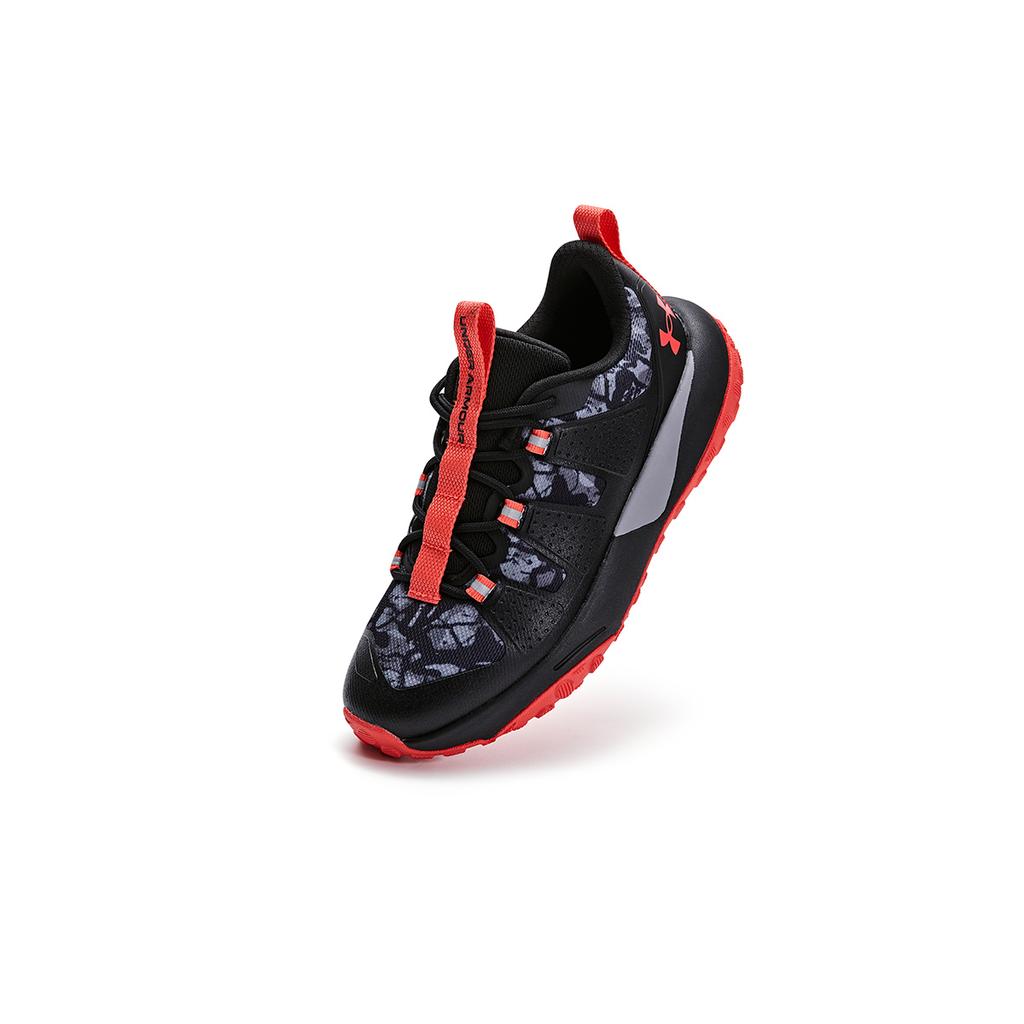 Under Armour Outdoor Shoes Comfortable Versatile Sports Lightweight Low-Top Casual Shoes Kids sneaker Black 2331502