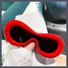 Funny Oval Sunglasses New In Oval Sunglasses For Men Women Quirky Personality Sun Glasses Candy Color Goggle Sun Glasses