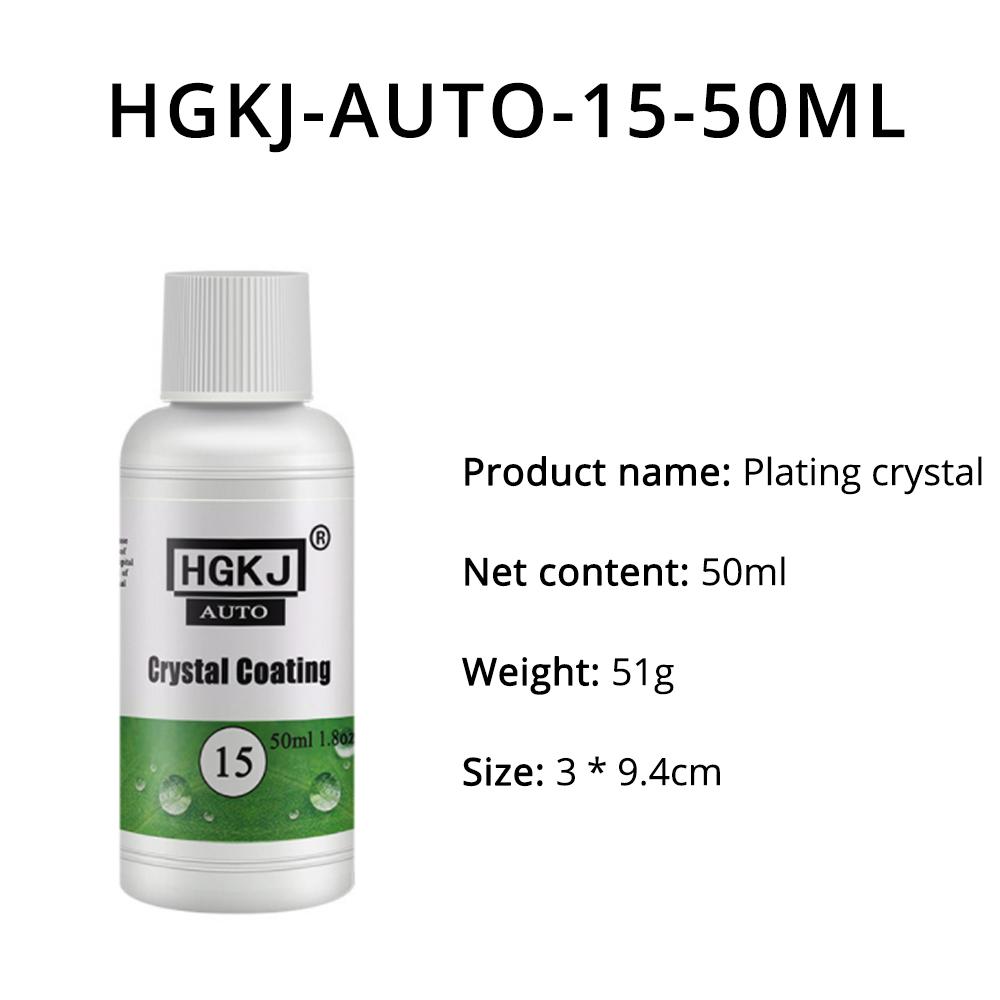 HVIERO-15 20ml/50ml/100ML Bildetaljer Polsk malingsrens Rust Tjæreflekkfjerner Ripereparasjonsmiddel Belegg Bilvask Glans