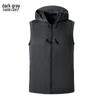 Men's Summer 2021 Fitness Hooded Vest - Casual Sleeveless T-shirt for Europe & America