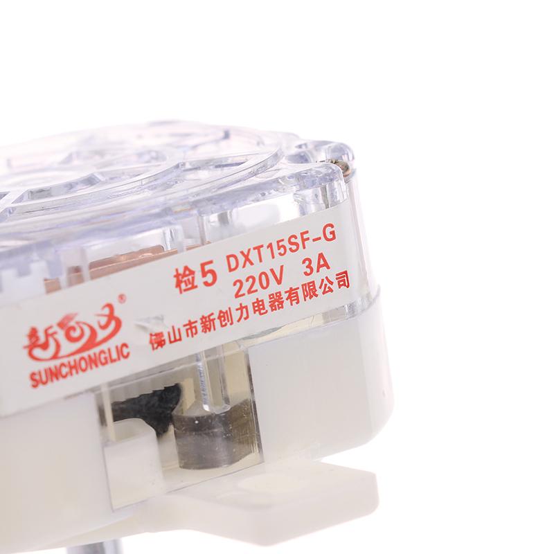 3 Wire 180Degree Washing Machine Timer Washing Machine Timer Switch Wash Timer Semi-automatic Double-cylinder Washing Machine