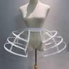 Elastische Taille Rococo Crinoline Ademende Victoriaanse Onderrok Eenvoudige Holle Kooi Onderrok Lolita