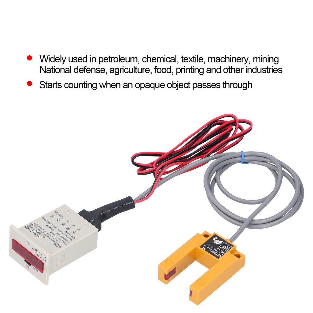 BERM Digital Display Counter Electronic Industrial Sensor Automatic Induction BEM‑6H‑30E4‑CT