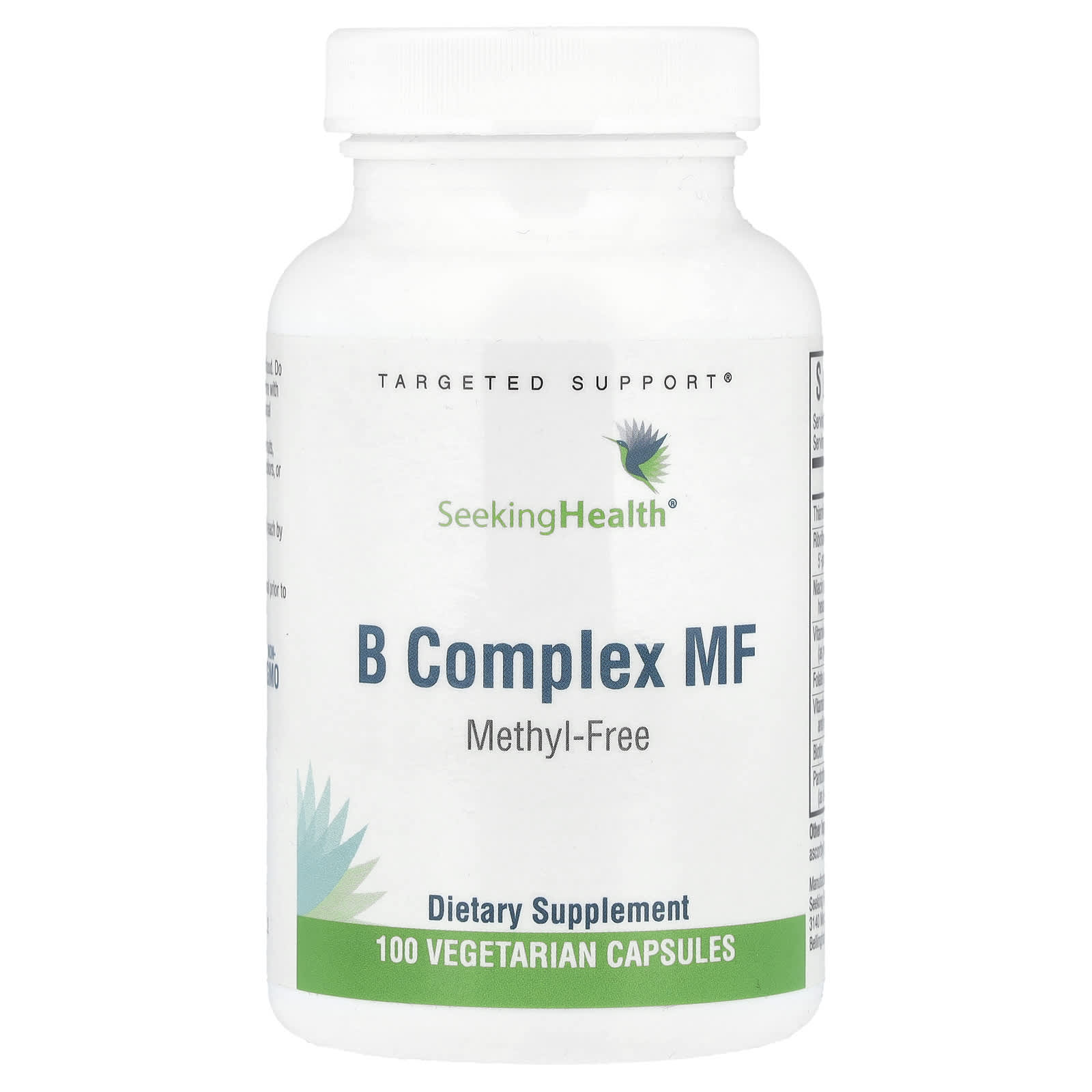 

B Complex Mf, Veggie Capsules 100