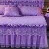 Home Warm Cotton Bed Spreads Thickened King Size Bed Cover Antiskid Bed Cover Lace Bedspreads Queen Size Bed Decoration