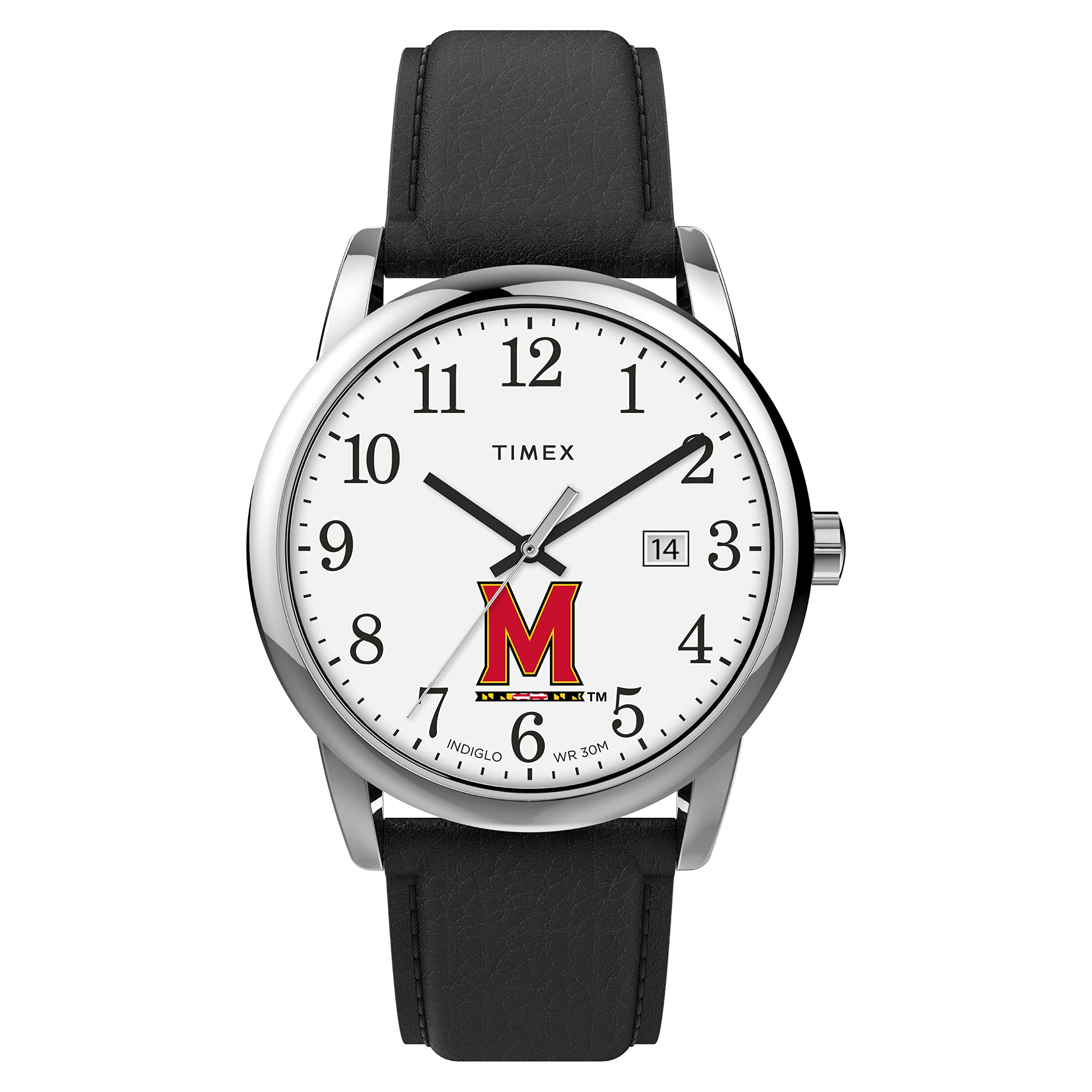 

Timex Men s College EasyReader 38mm Watch, Maryland Terrapins