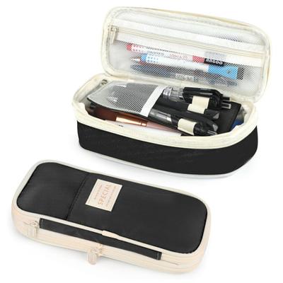 Pencil Case, Large Capacity Aesthetic Pencil Cases with Durable Zipper, Big Stationery Pencil Pouch