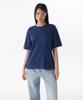 MUSINSA STANDARD WOMAN Women'S Relaxed Fit Crew Neck T-Shirt [Midnight Blue]