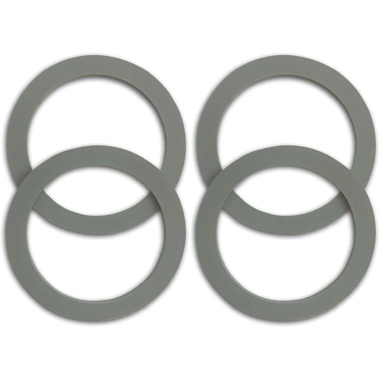 (4 Pack) Grey Blender Gasket, Compatible with Osterizer and Oster Blender Replacement Parts