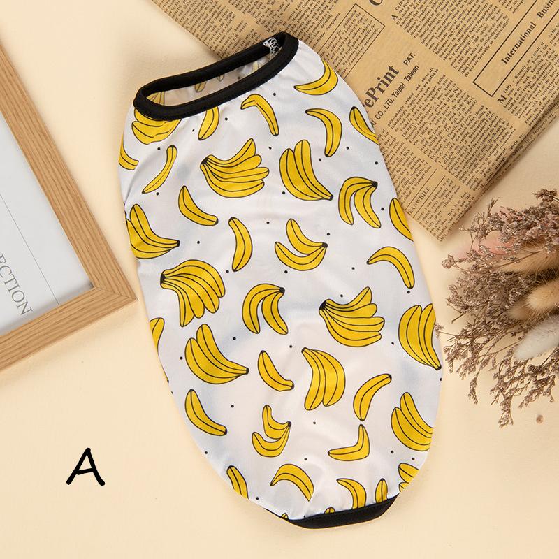 Pet Dog Vest Cat Vest Dog Clothes Cat Clothes Summer Thin Breathable Cooling Cut