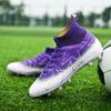 Men/Women's Football Boots Socks Professional Training Football Boots Young Children Football Shoes