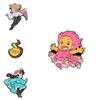 Cartoon Design Creative Brooch Pins With Eyecatching Colors And Unique Styles Ideal For Anime And Lovers Fashion