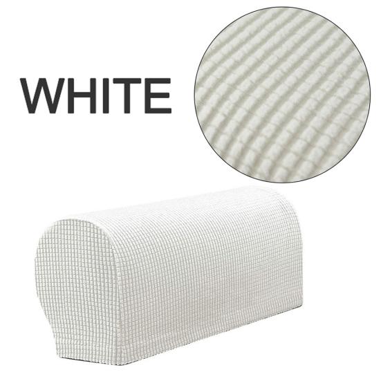 2Pcs Furniture Sofa Armrest Cover Couch Chair Arm Case Mat Removable Protector