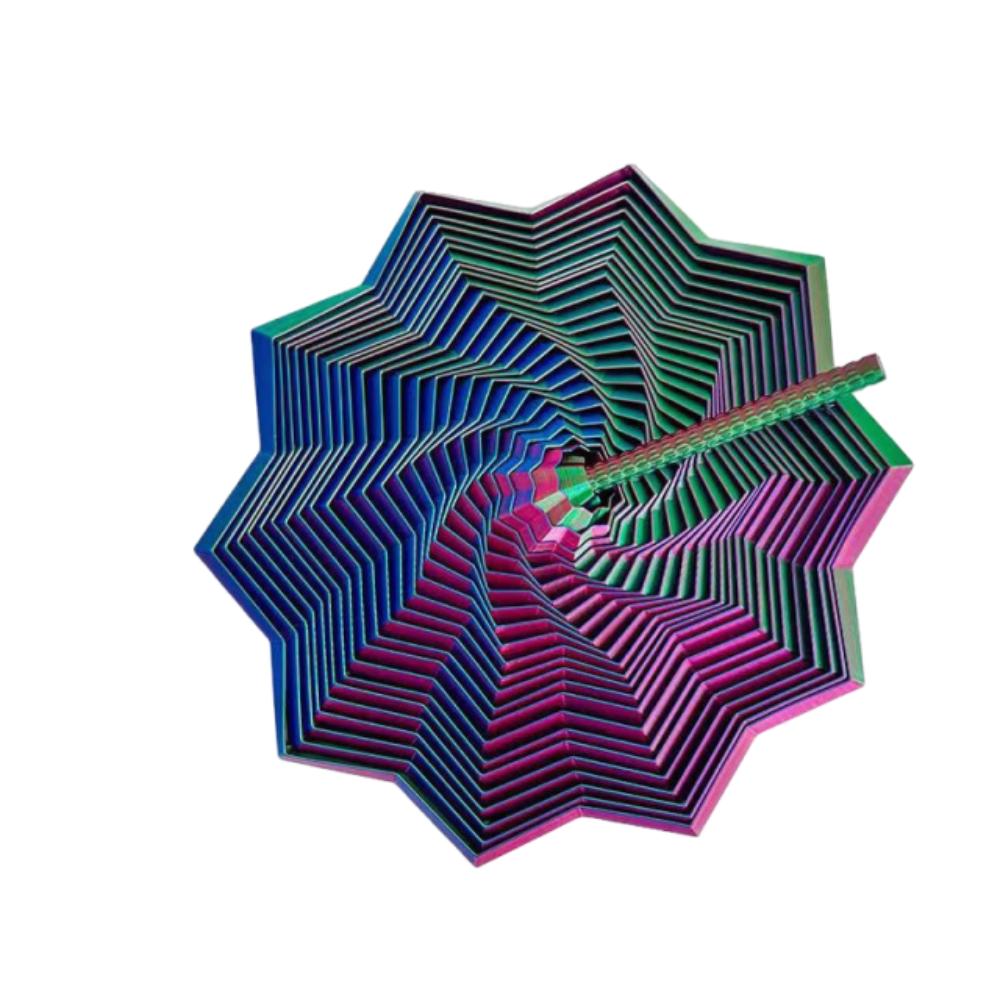 Geometric Design Fractal Fidget Star Model Expanded Expanded Sensory Model  Office/School