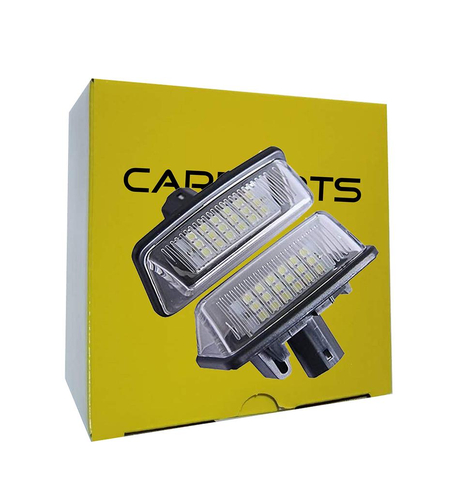 CARPARTSJP? LED License Lamp License Lamp for Toyota, 10 Series, Alphard, 10 Series, Wish,