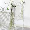 Artificial Rose Wedding Chair Flowers with Air Plants Chair Artificial Flowers  Party