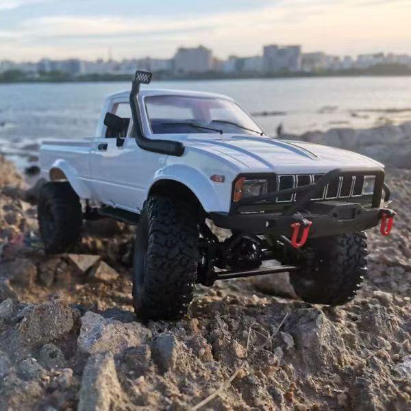 Wpl C24-1 Rc Rock Crawler Off Road Remote Control C24 Truck Pickup 2.4G All Terrain Rtr Full Scale Led Light Adult Toy Gift