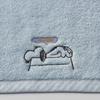 Nishikawa Snoopy Face Towel 34X80cm Washable Cotton Thread Uses Hollow Thread Soft and Light Moisture Absorbing Fluffy Embroidery Included PN4605TW
