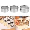 Household 304 Stainless Steel Manual Dumpling Dough Presser Maker Molds Kit Kitchen Utensils