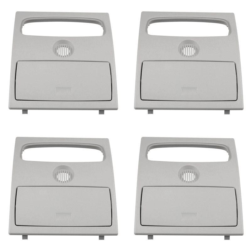 4X Front Roof Reading Lights Cover For Ford Ranger Everest Mazda Bt50 12-19 Roof Console Box CN15-A519A58-AA серый
