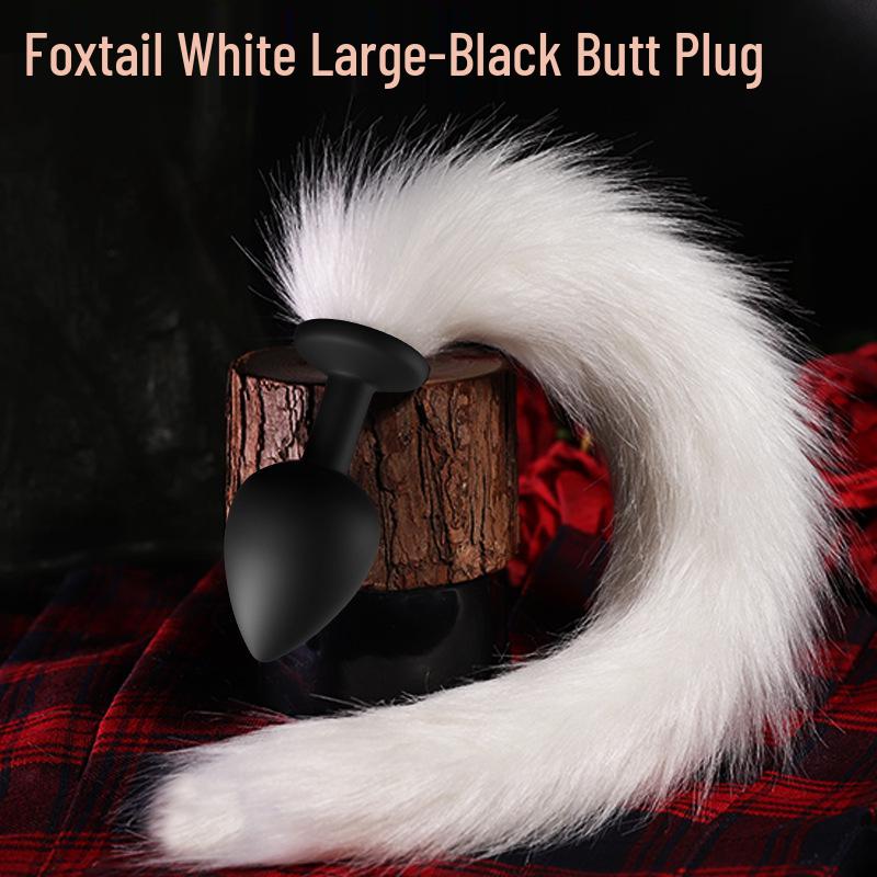 Fox Tail Mini Butt Plug - Adult SM Erotic Toy