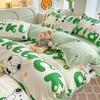 Love Heart Bedding Set Comforter Cover Sets Duvet Cover Set Home Sheet Pillowcase Soft No Filling Bed Linen Twin Full Queen Size